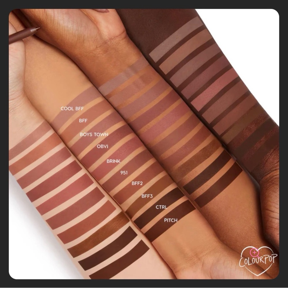 Colourpop BBF warm Nude Lip Crayon - Picture 3 of 5